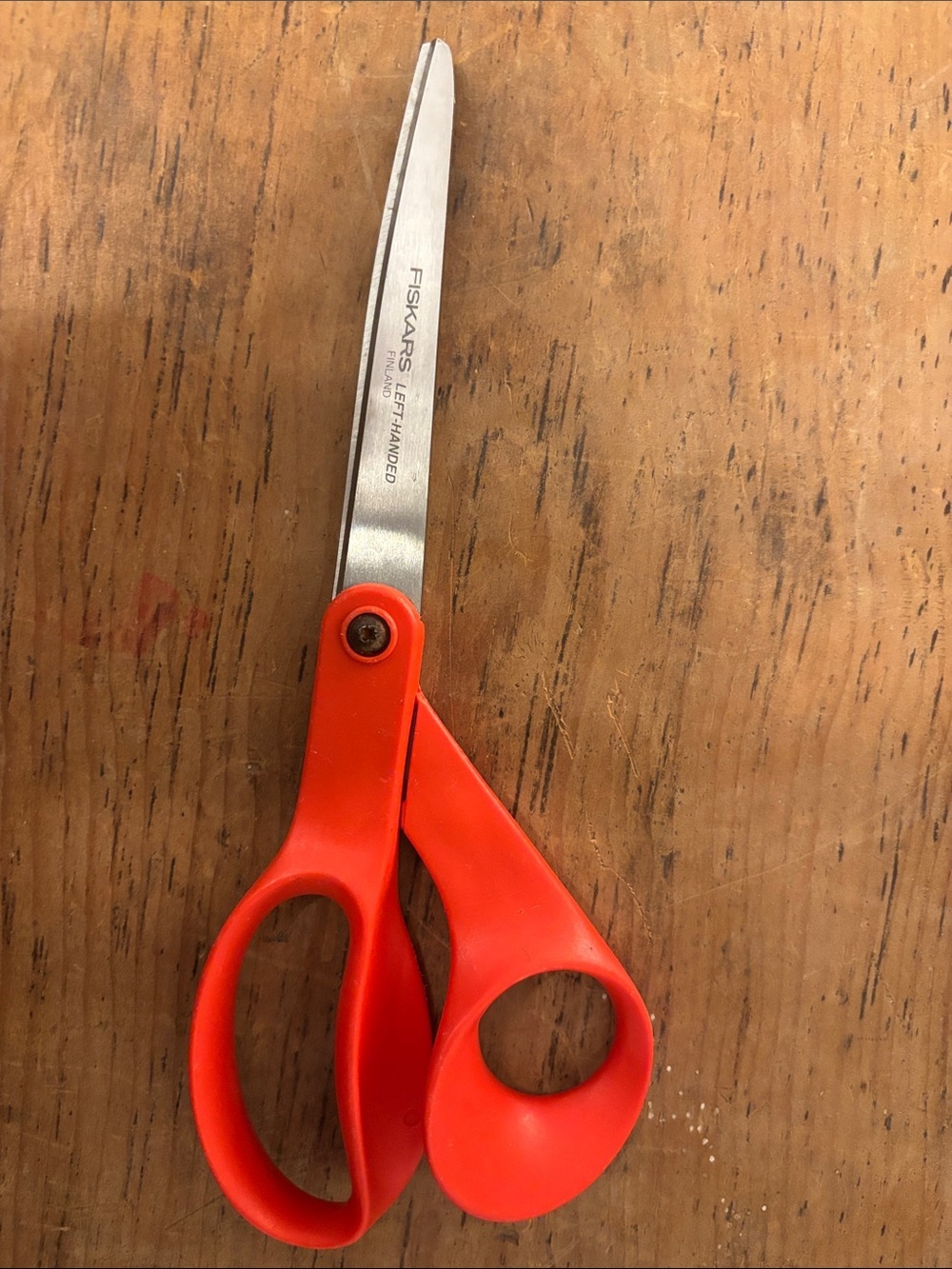 Fiskars Left-Handed Red Handled Scissors